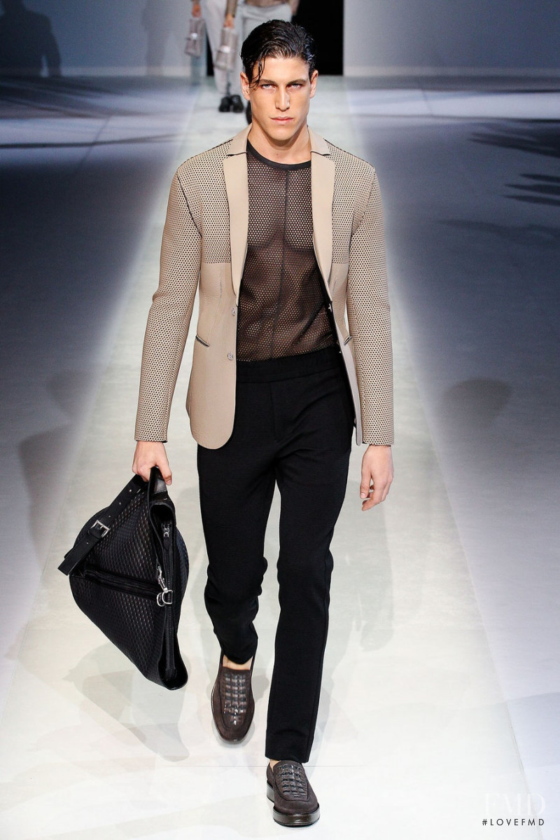 Emporio Armani fashion show for Spring/Summer 2014