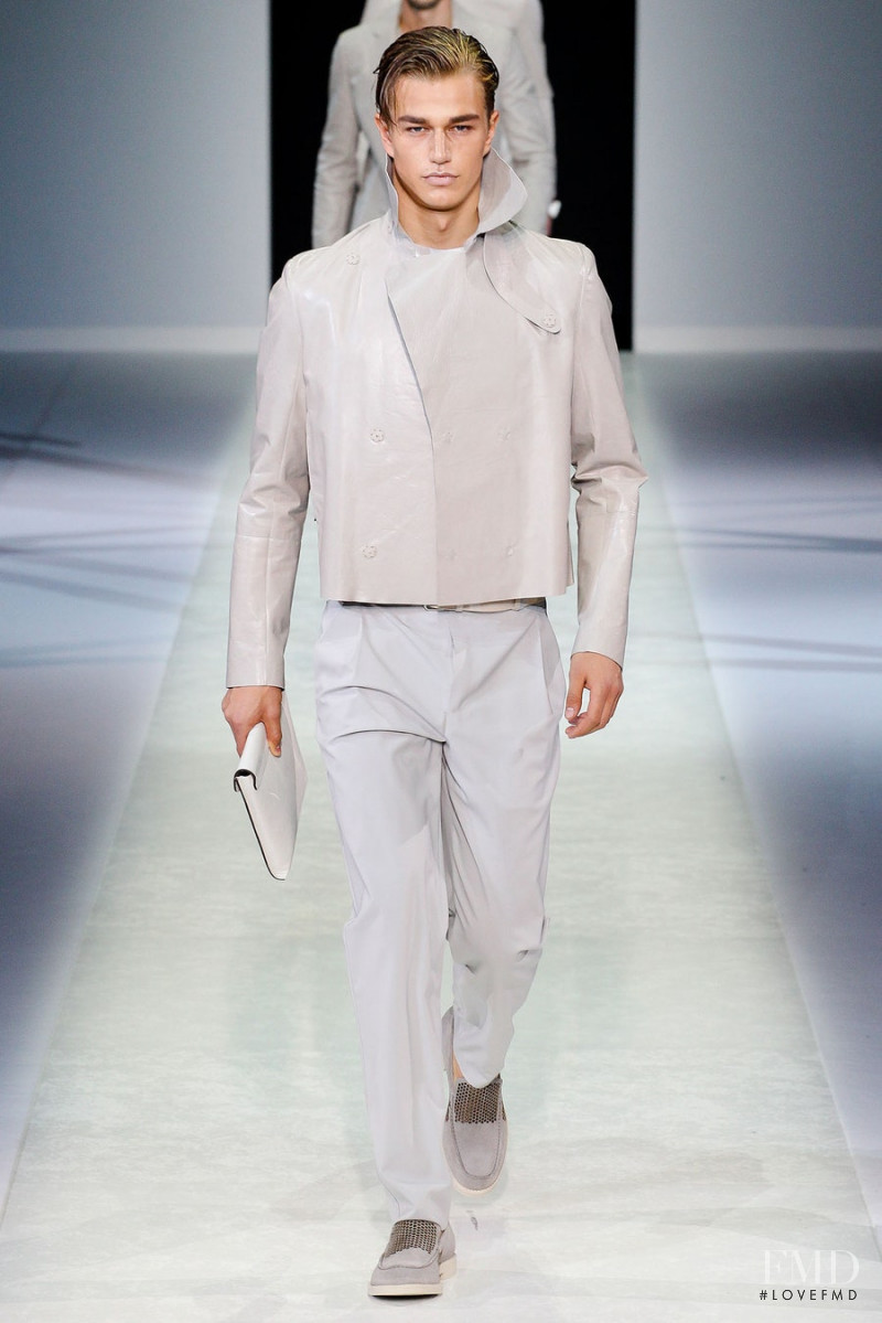 Emporio Armani fashion show for Spring/Summer 2014