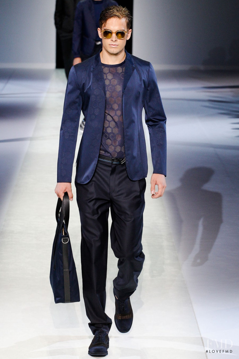 Emporio Armani fashion show for Spring/Summer 2014