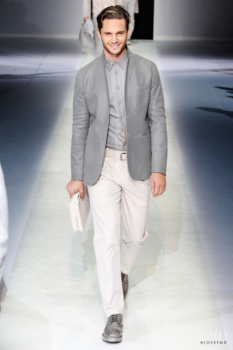 Emporio Armani fashion show for Spring/Summer 2014