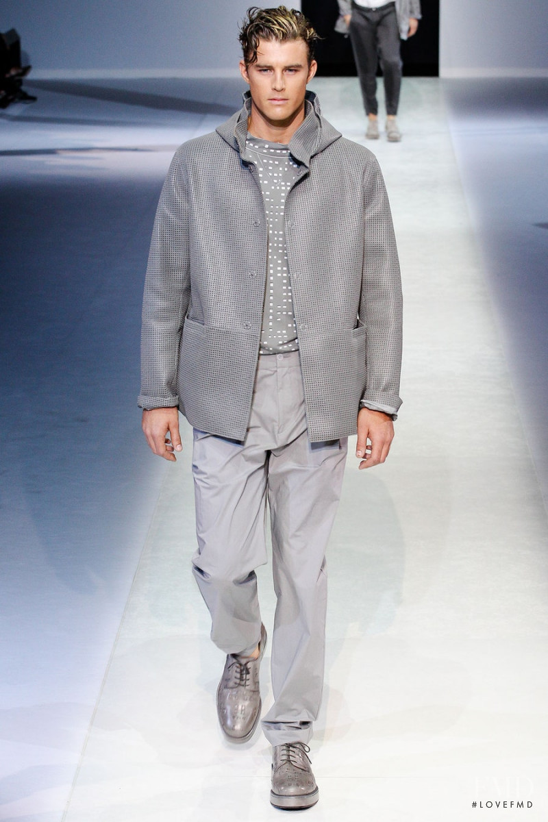 Emporio Armani fashion show for Spring/Summer 2014