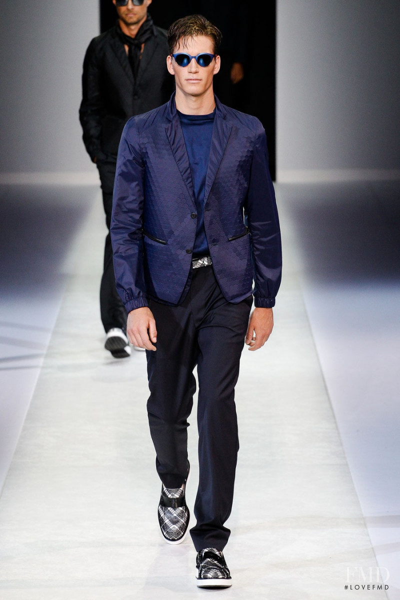 Emporio Armani fashion show for Spring/Summer 2014