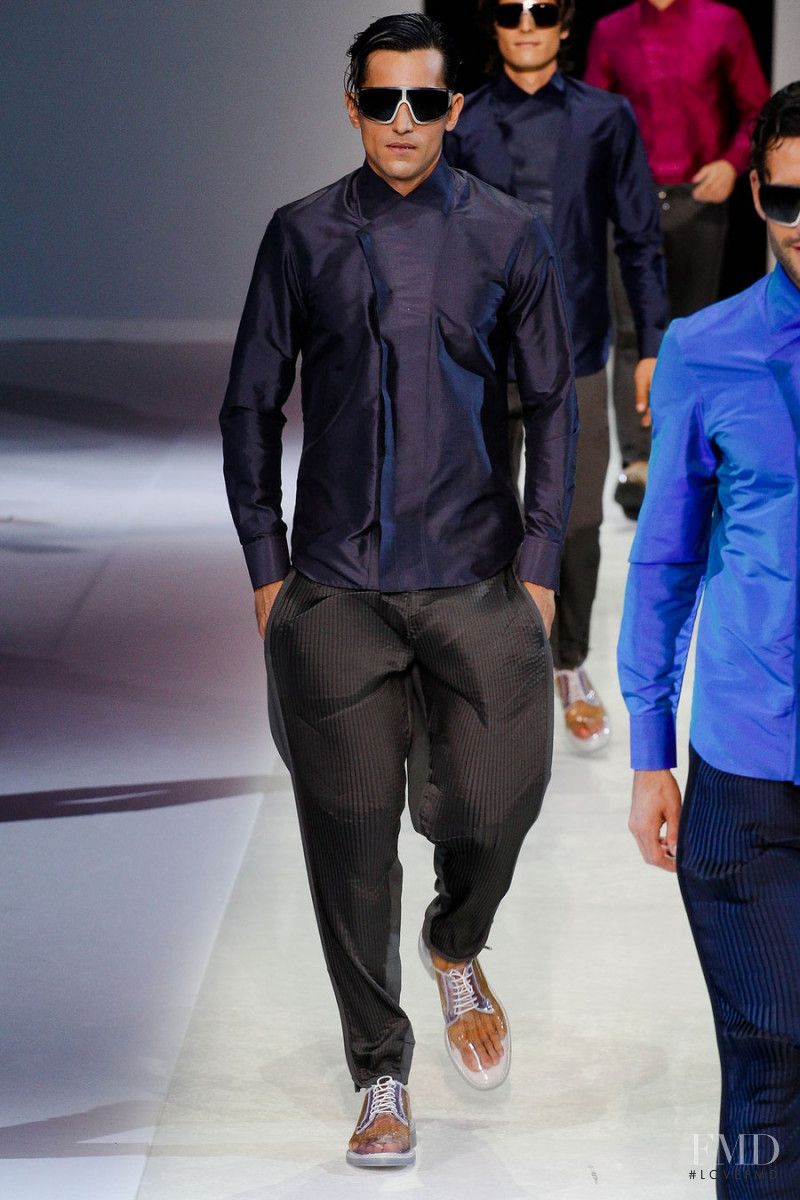 Emporio Armani fashion show for Spring/Summer 2014