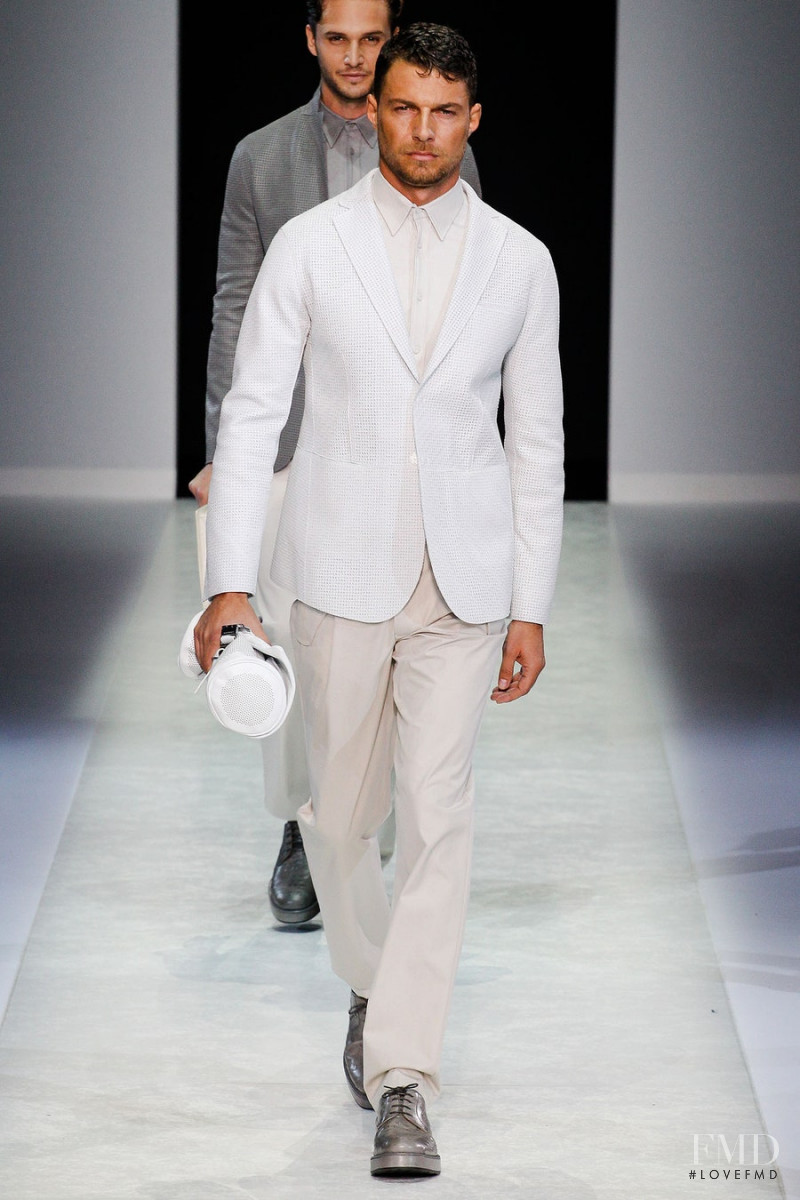 Emporio Armani fashion show for Spring/Summer 2014