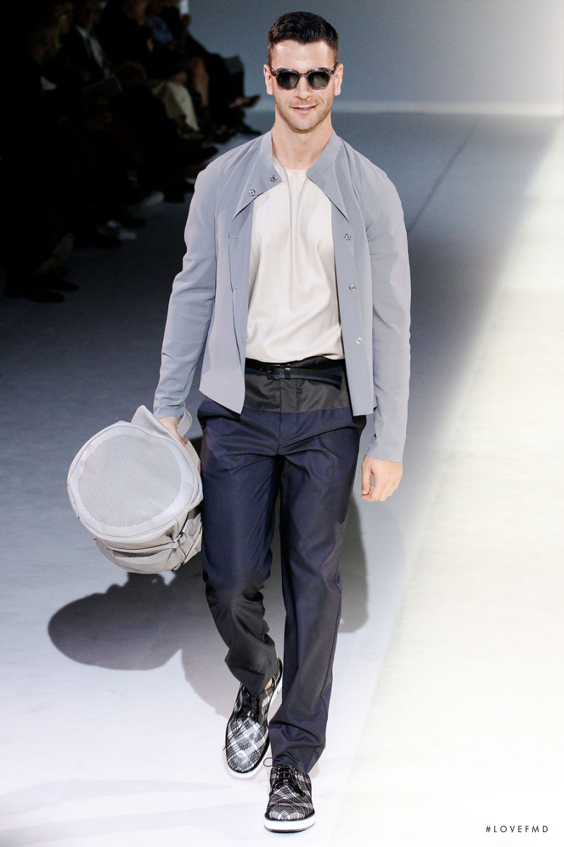 Emporio Armani fashion show for Spring/Summer 2014