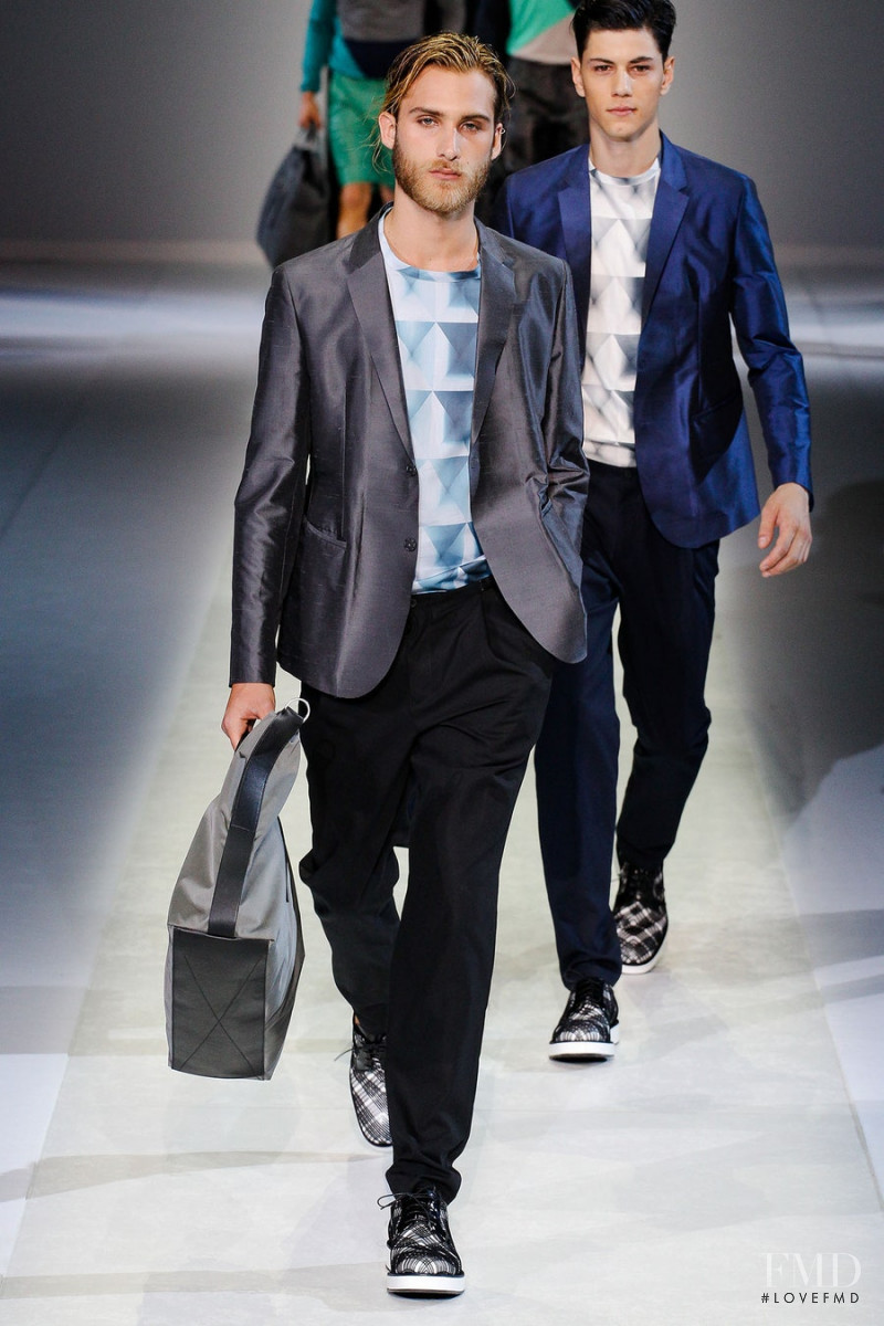 Emporio Armani fashion show for Spring/Summer 2014