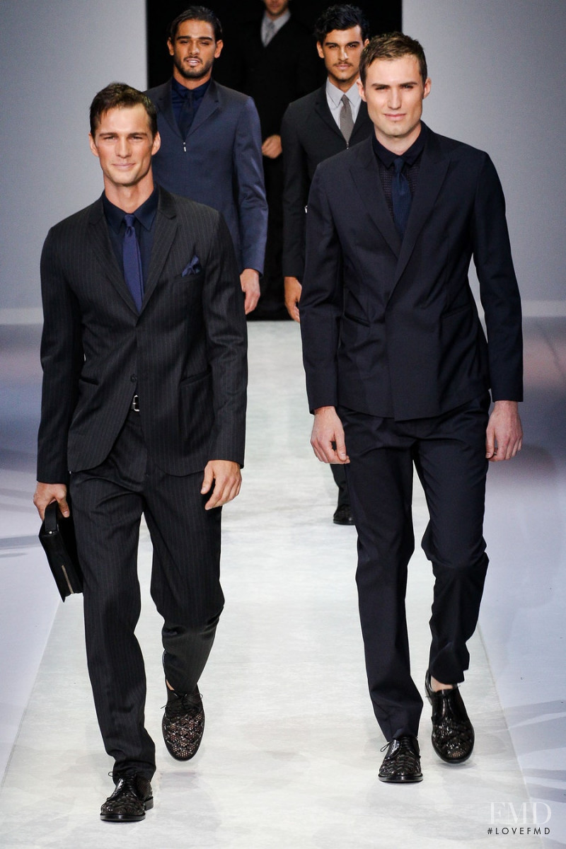 Emporio Armani fashion show for Spring/Summer 2014