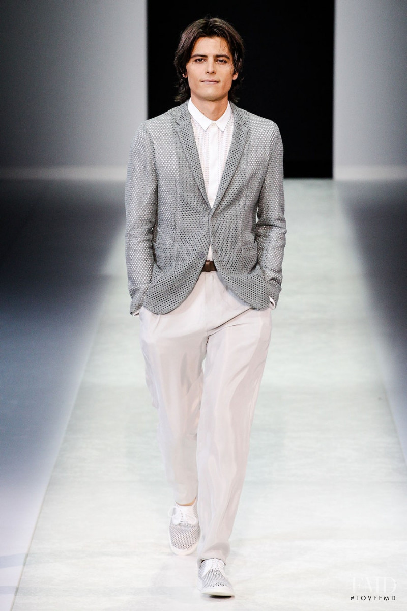 Emporio Armani fashion show for Spring/Summer 2014