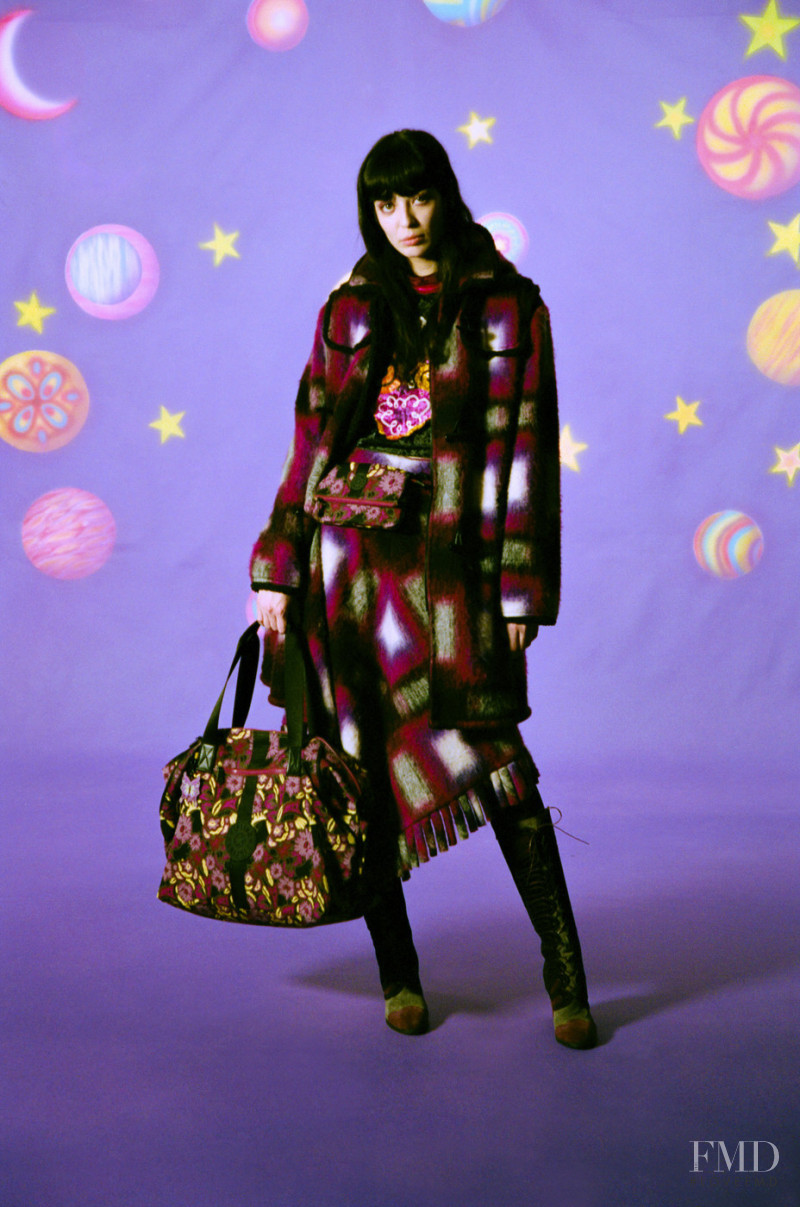 Cristina Piccone featured in  the Anna Sui lookbook for Spring/Summer 2023