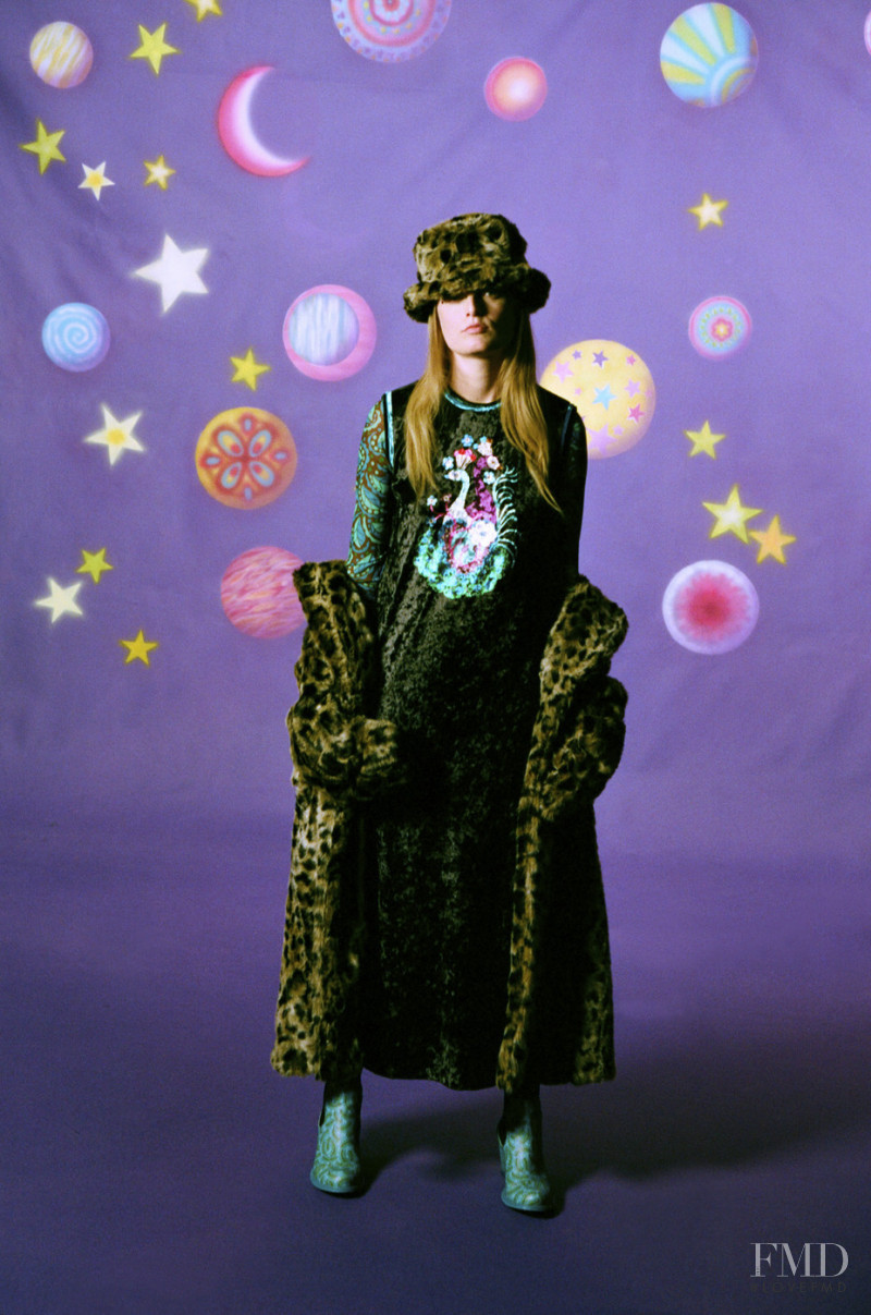 Hanne Gaby Odiele featured in  the Anna Sui lookbook for Spring/Summer 2023