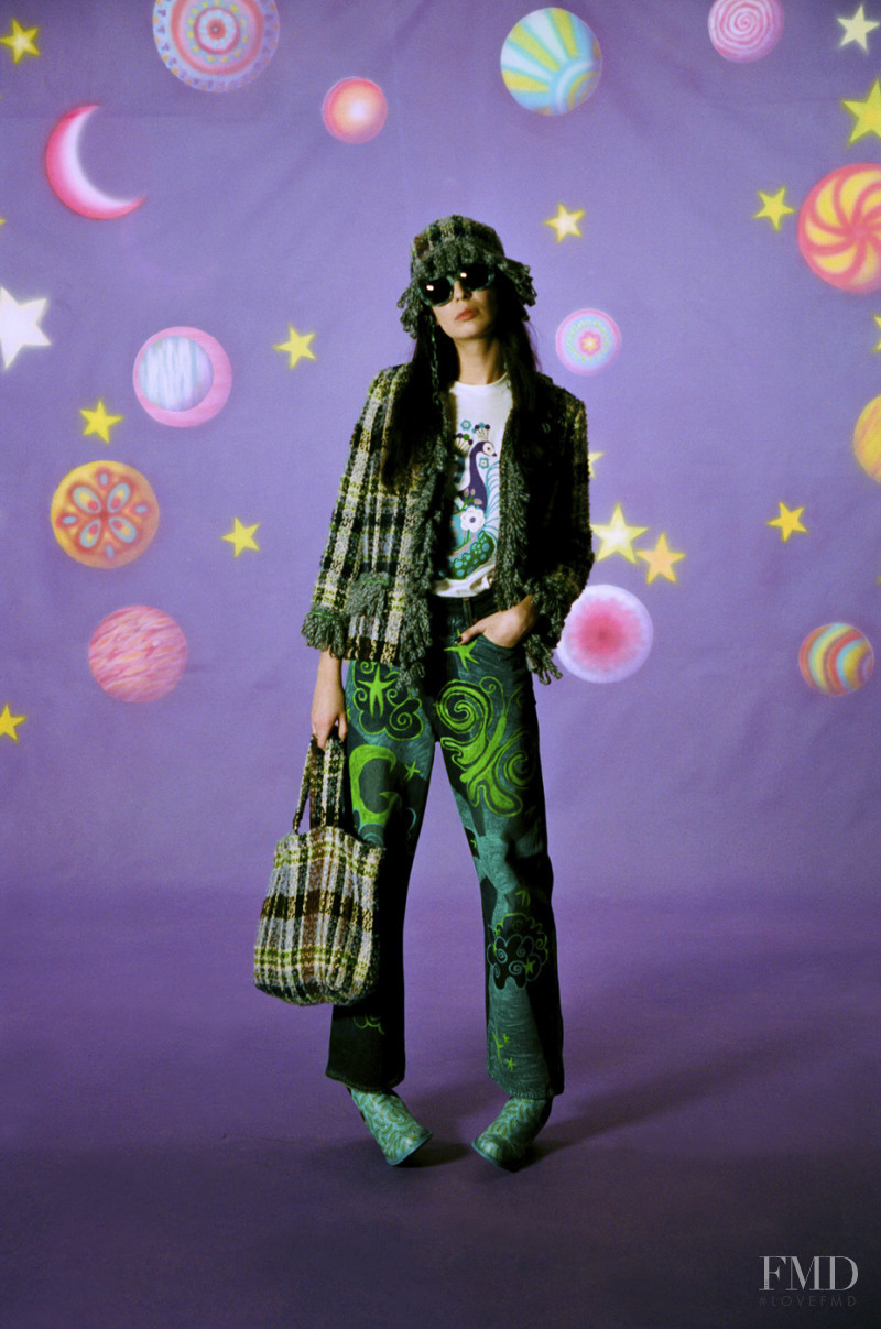 Cristina Piccone featured in  the Anna Sui lookbook for Spring/Summer 2023