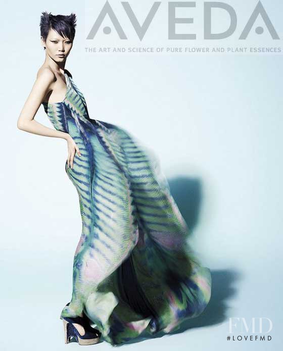 Gwen Lu featured in  the Aveda Aveda Super Natural Collection advertisement for Autumn/Winter 2010