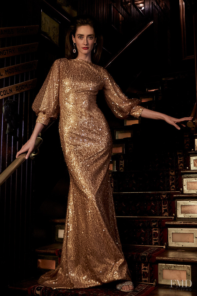 Badgley Mischka lookbook for Autumn/Winter 2021