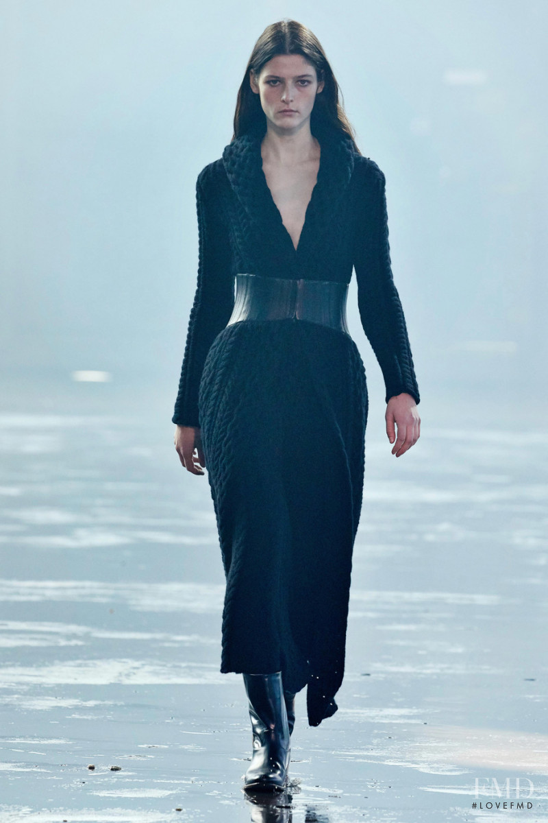 Effie Steinberg featured in  the Gabriela Hearst fashion show for Autumn/Winter 2021