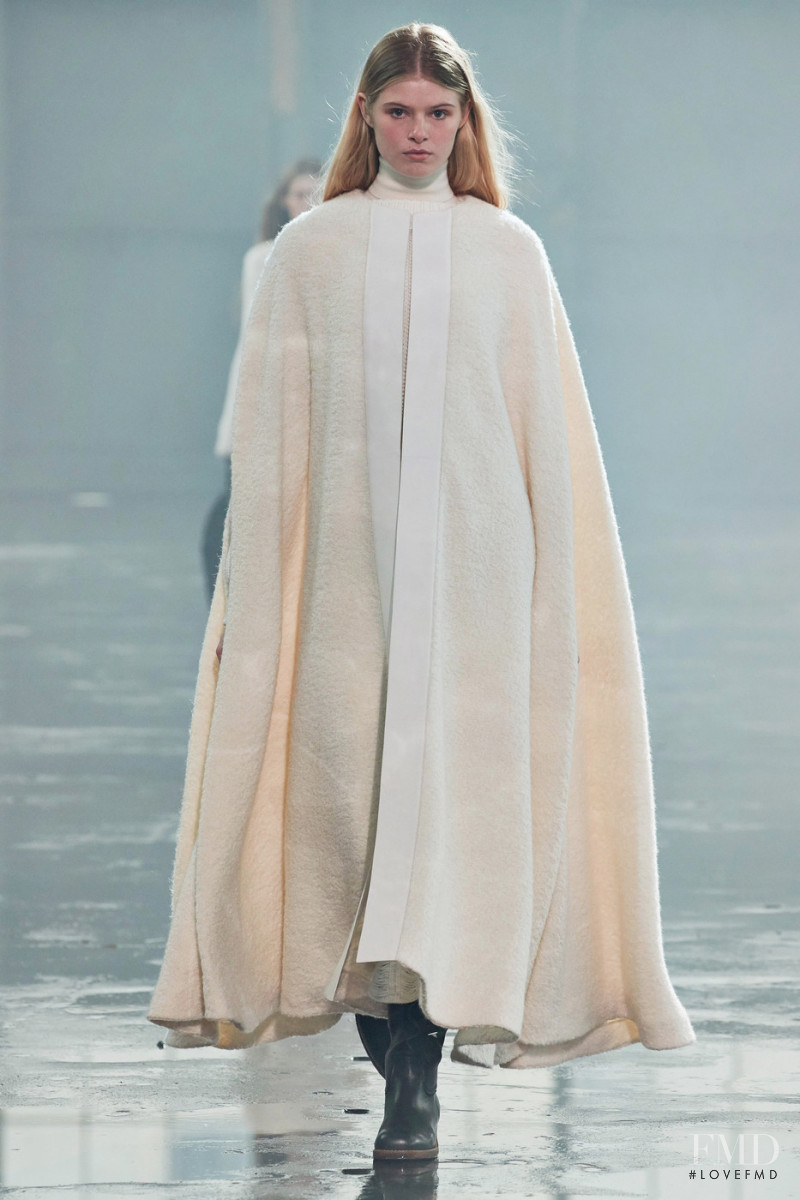 Abby Joy Novak featured in  the Gabriela Hearst fashion show for Autumn/Winter 2021