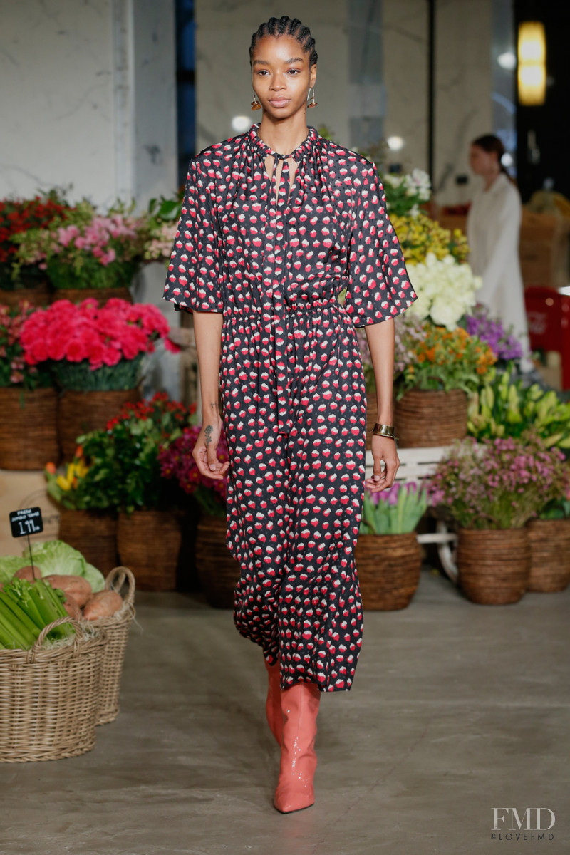 Kyla Ramsey featured in  the Jason Wu fashion show for Autumn/Winter 2021