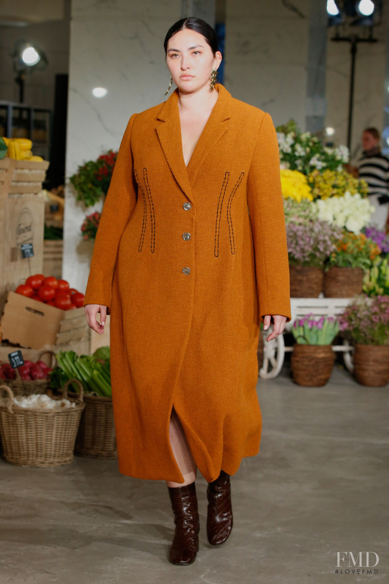 Yumi Nu featured in  the Jason Wu fashion show for Autumn/Winter 2021