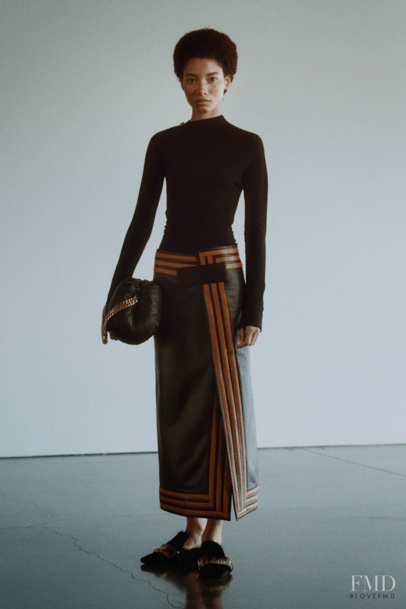 Lineisy Montero featured in  the Proenza Schouler lookbook for Autumn/Winter 2021