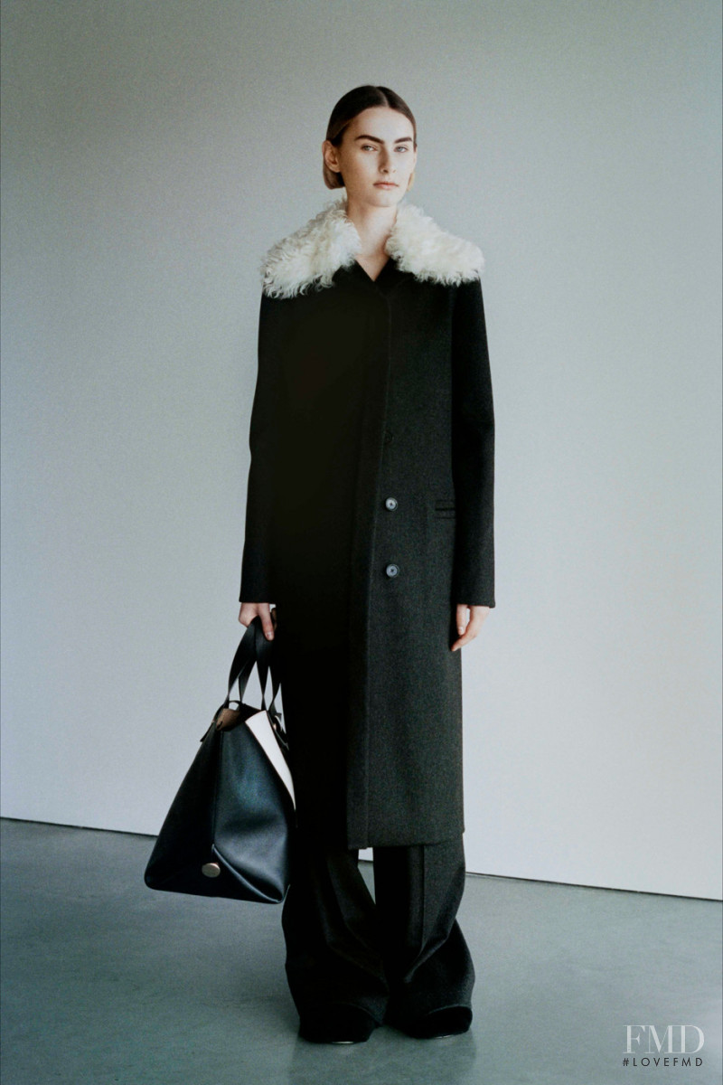 Olivia Novak featured in  the Proenza Schouler lookbook for Autumn/Winter 2021