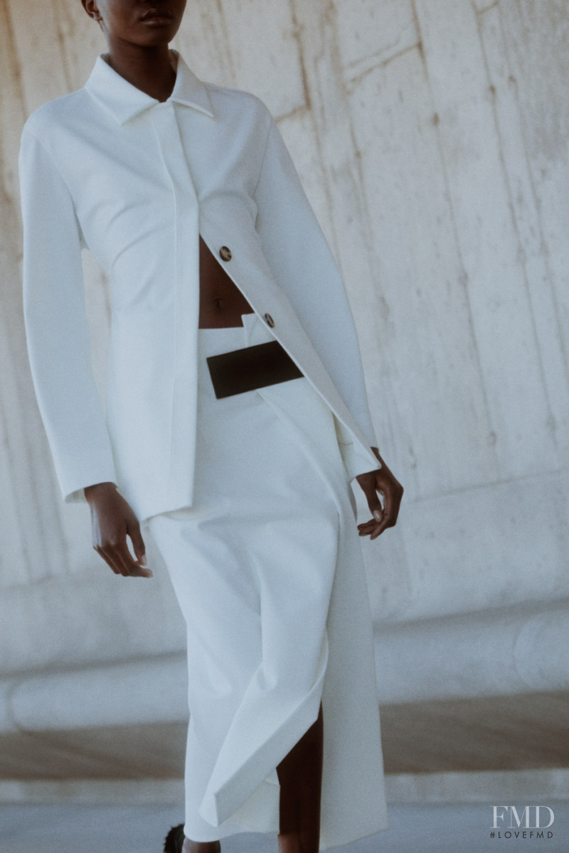 Achenrin Madit featured in  the Proenza Schouler lookbook for Autumn/Winter 2021