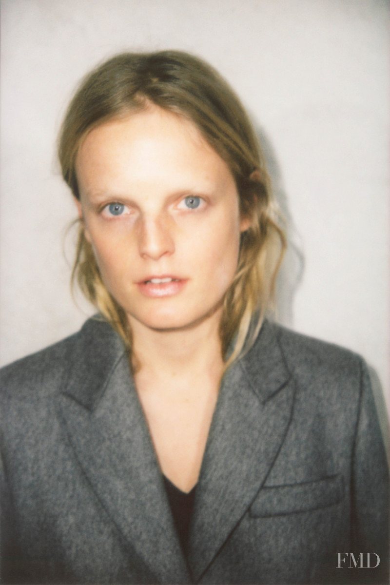 Hanne Gaby Odiele featured in  the Nellie Partow lookbook for Autumn/Winter 2021