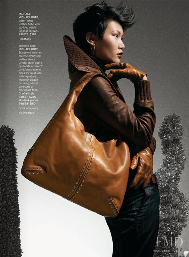 Gwen Lu featured in  the Nordstrom catalogue for Holiday 2008