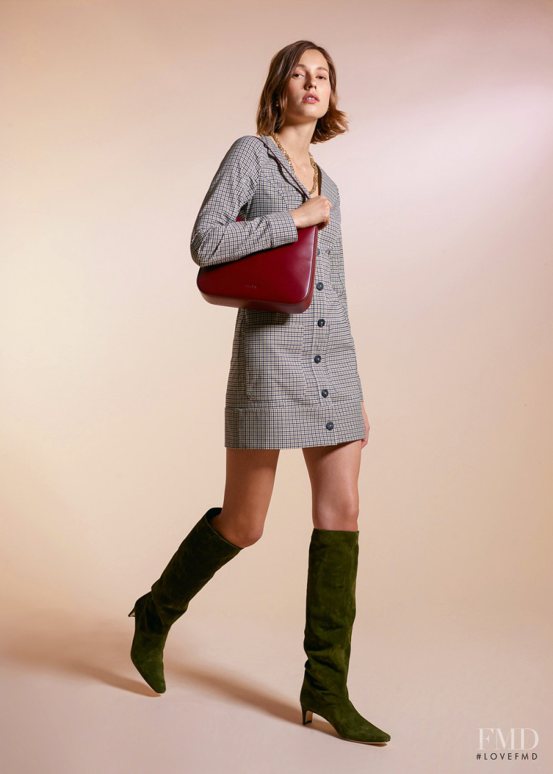 Mali Koopman featured in  the Staud lookbook for Autumn/Winter 2021