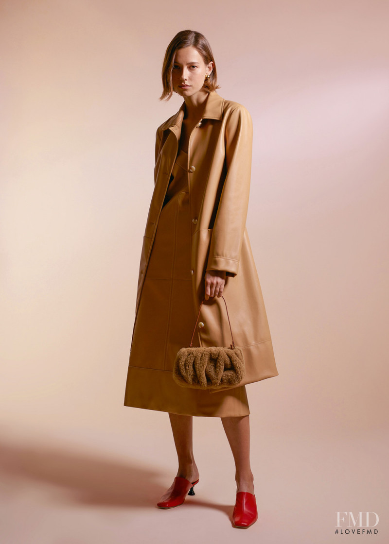 Mali Koopman featured in  the Staud lookbook for Autumn/Winter 2021