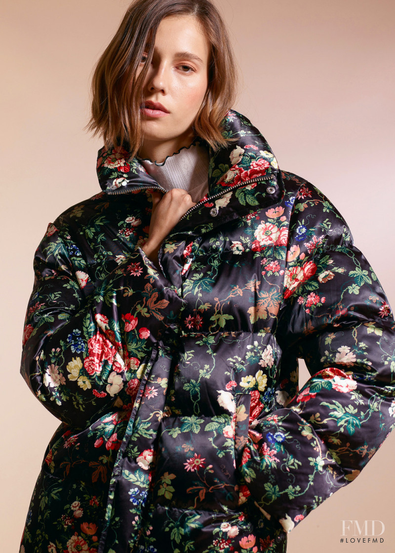 Mali Koopman featured in  the Staud lookbook for Autumn/Winter 2021