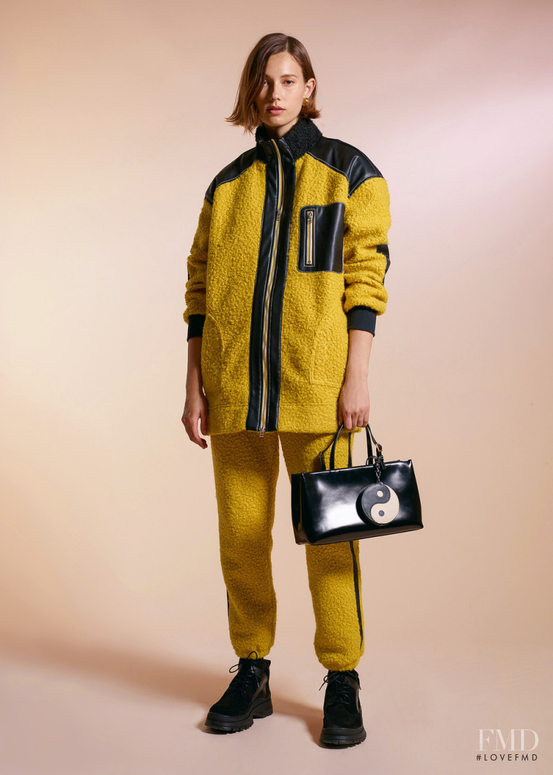 Mali Koopman featured in  the Staud lookbook for Autumn/Winter 2021