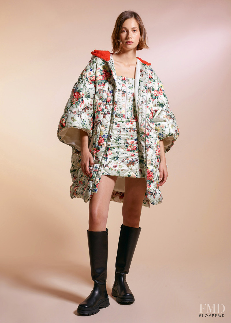 Mali Koopman featured in  the Staud lookbook for Autumn/Winter 2021