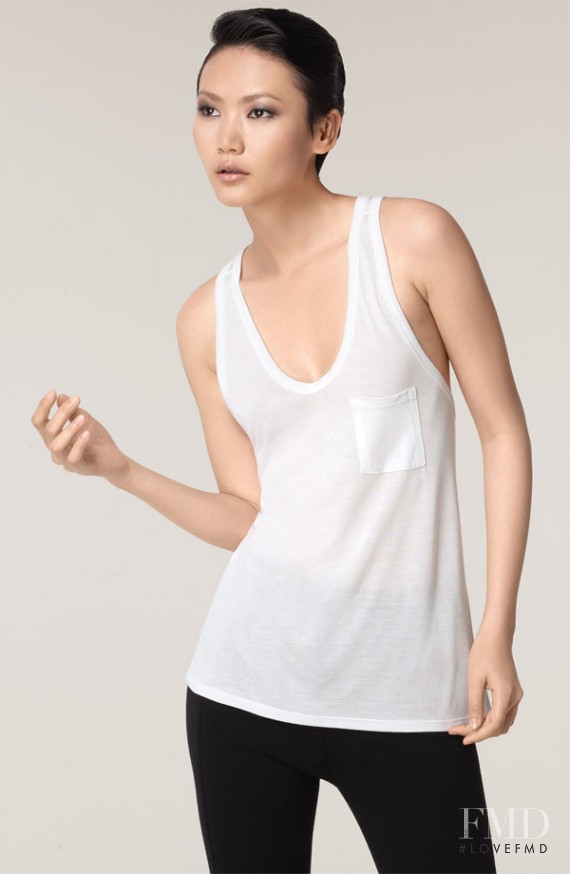 Gwen Lu featured in  the Nordstrom Alexander Wang catalogue for Summer 2011