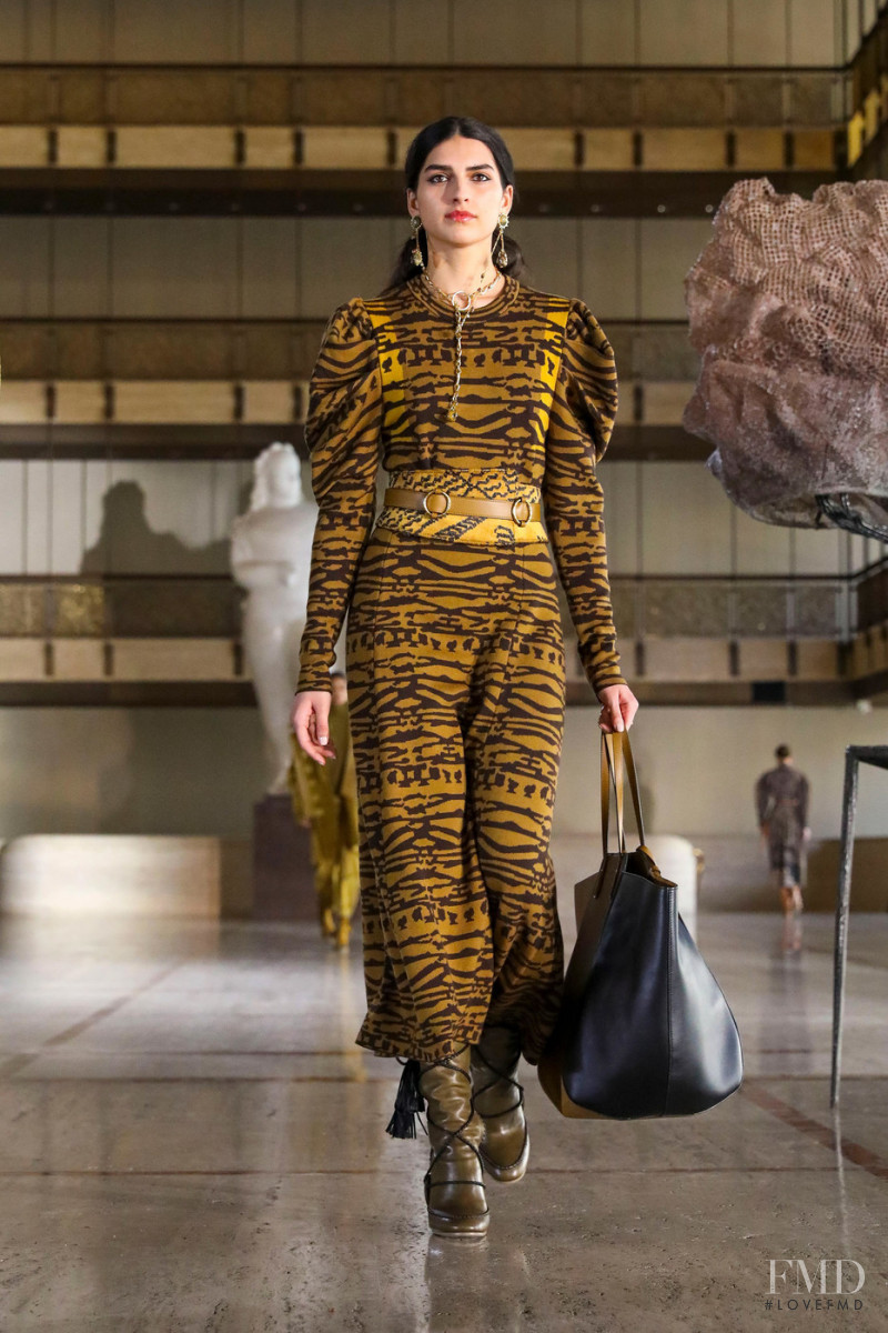 Saffron Abigail Vadher featured in  the Ulla Johnson fashion show for Autumn/Winter 2021