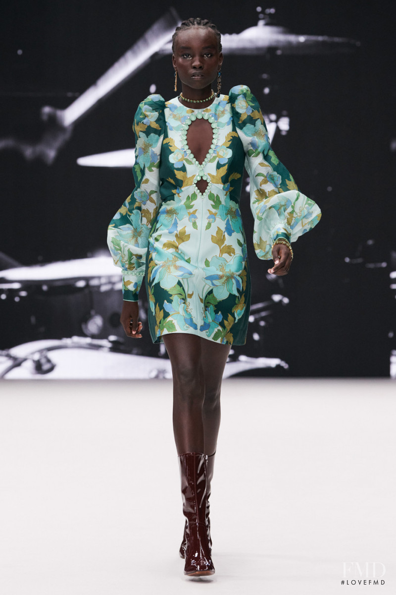Nylow Ajing featured in  the Zimmermann fashion show for Autumn/Winter 2021