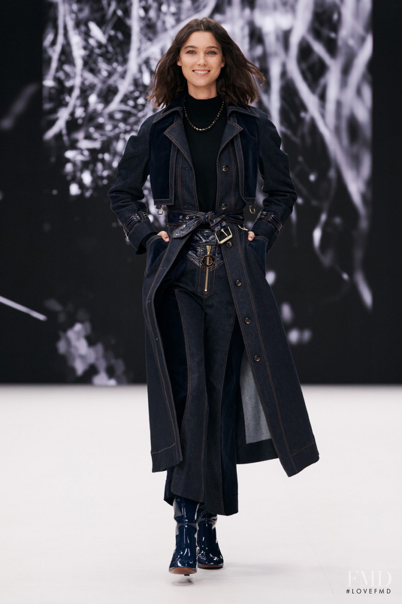 Stephanie Joy Field featured in  the Zimmermann fashion show for Autumn/Winter 2021
