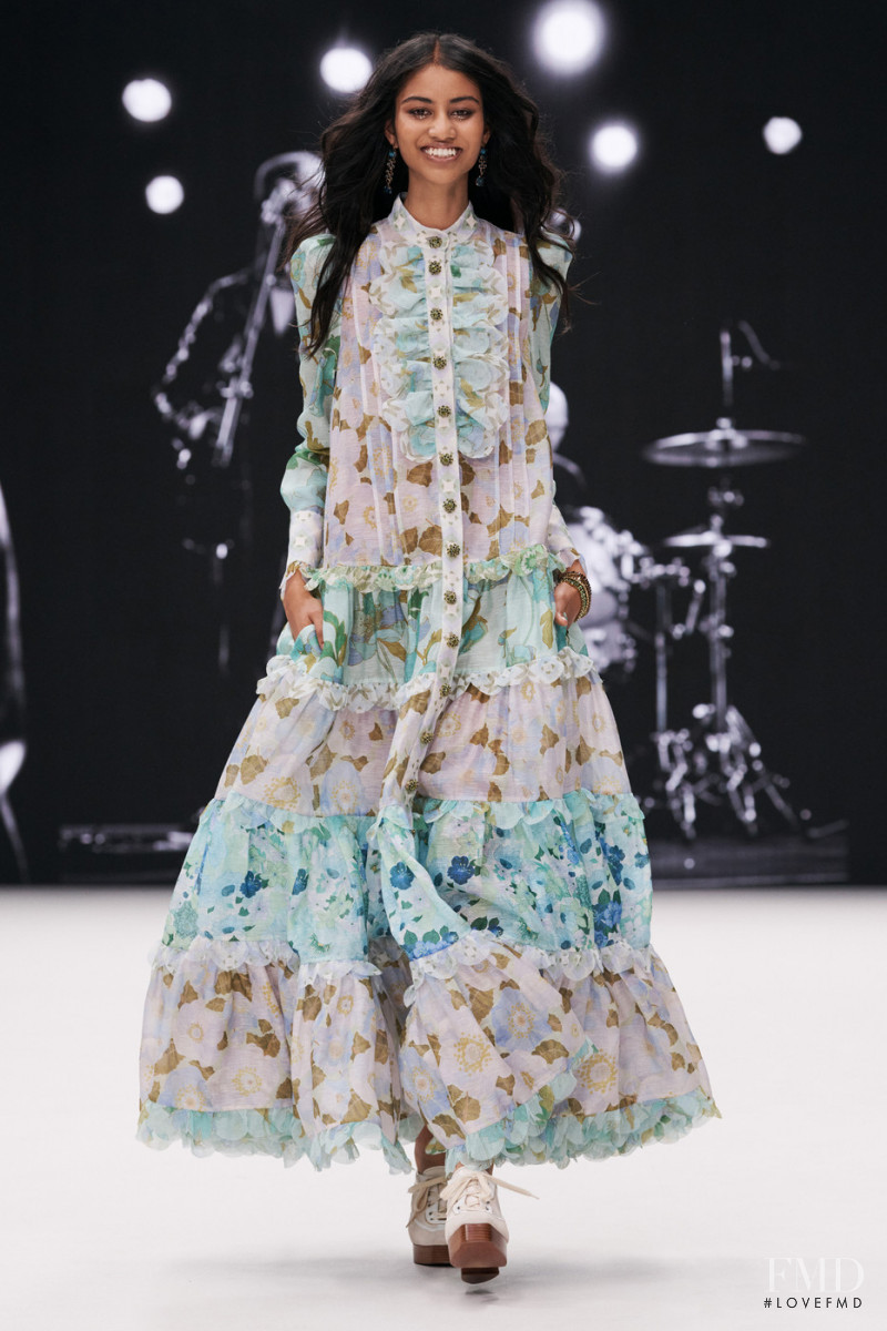Varsha Kumar featured in  the Zimmermann fashion show for Autumn/Winter 2021
