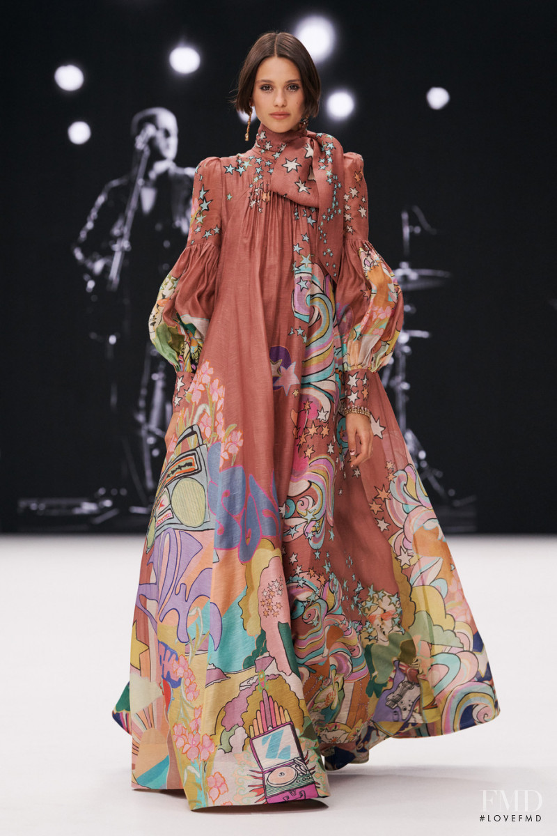 Aleyna Fitzgerald featured in  the Zimmermann fashion show for Autumn/Winter 2021