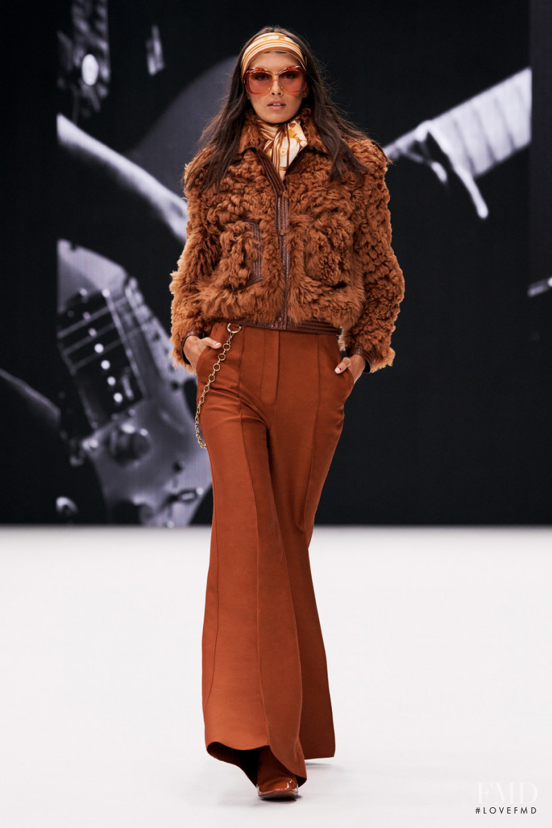 Rossana Latallada featured in  the Zimmermann fashion show for Autumn/Winter 2021