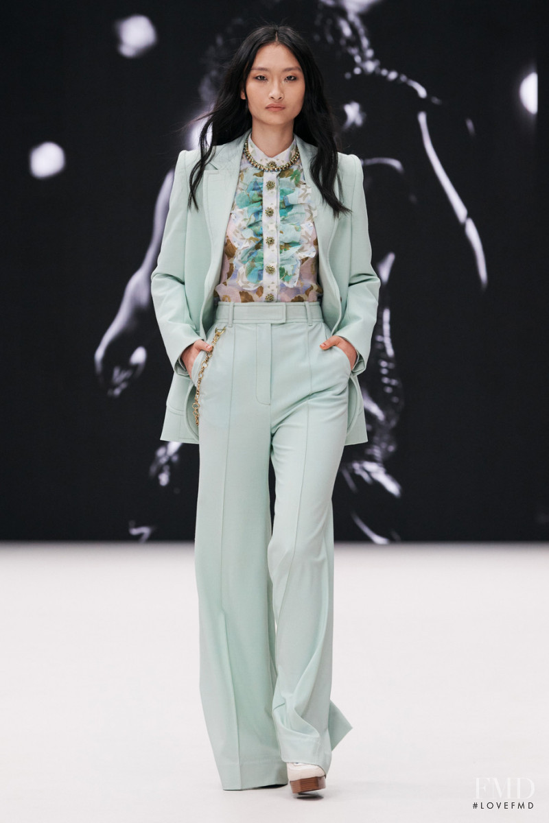 Rowena Xi Kang featured in  the Zimmermann fashion show for Autumn/Winter 2021