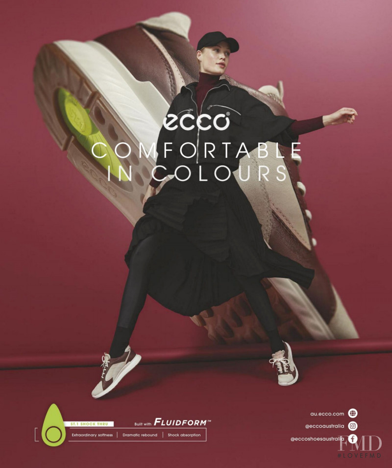 ecco advertisement for Spring/Summer 2021