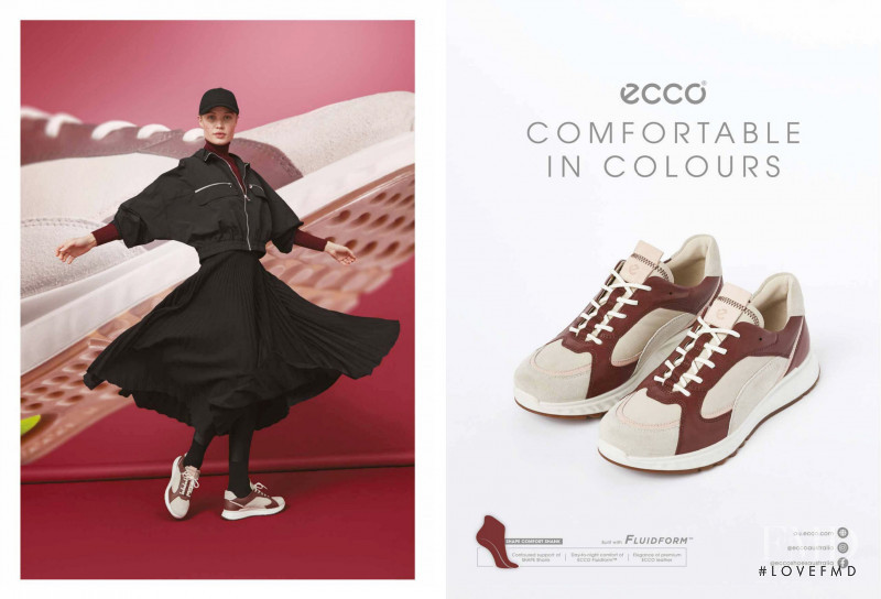 ecco advertisement for Spring/Summer 2021