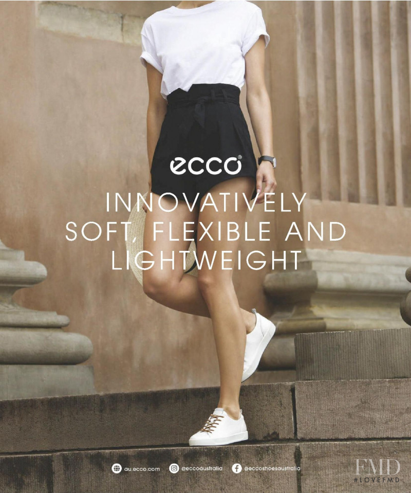 ecco advertisement for Spring/Summer 2021