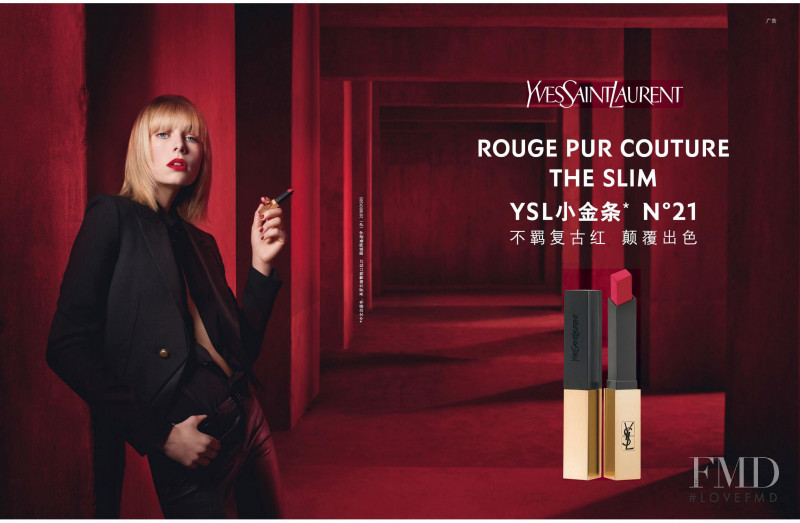 YSL Beauty advertisement for Spring/Summer 2021