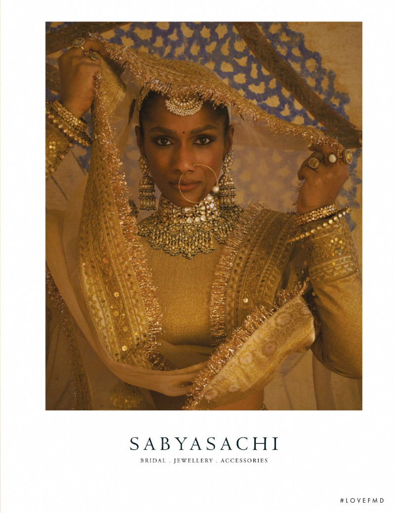 Sabyasachi Mukherjee advertisement for Spring/Summer 2021