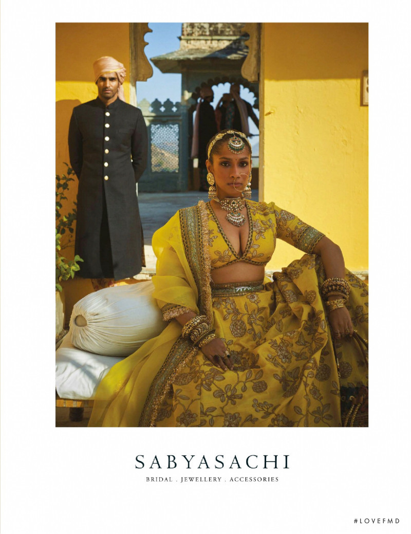 Sabyasachi Mukherjee advertisement for Spring/Summer 2021