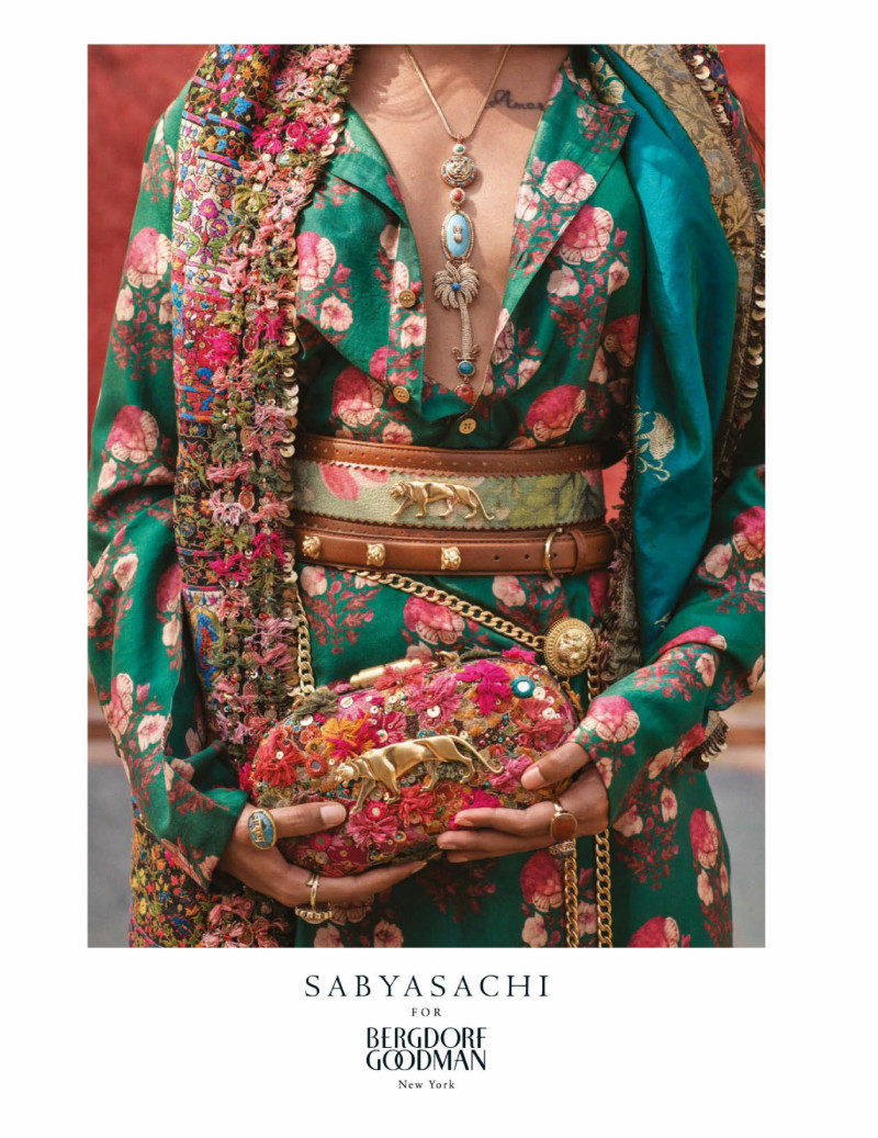 Sabyasachi Mukherjee advertisement for Spring/Summer 2021