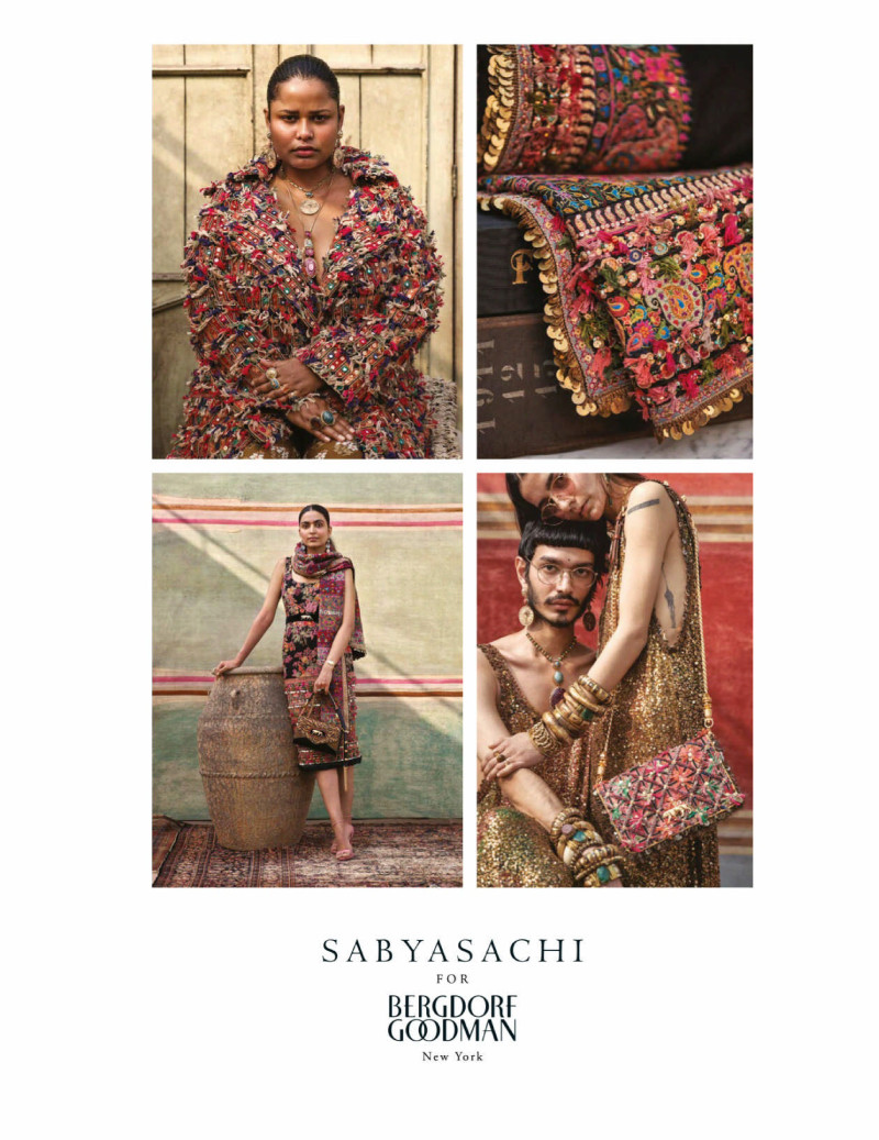 Sabyasachi Mukherjee advertisement for Spring/Summer 2021