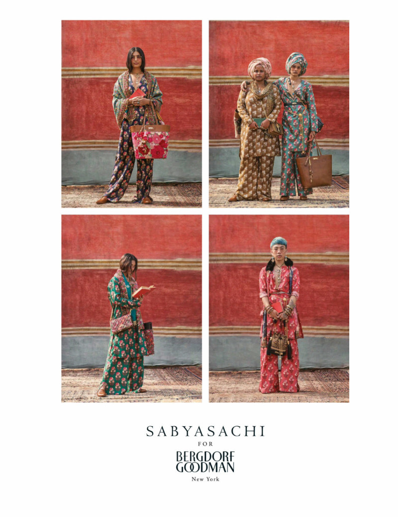 Sabyasachi Mukherjee advertisement for Spring/Summer 2021