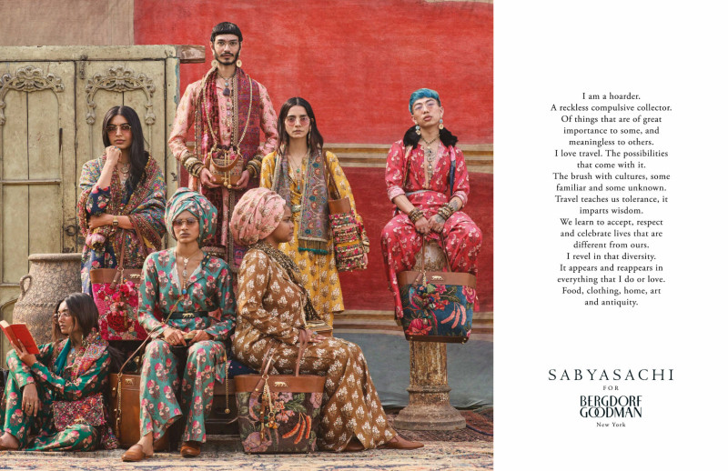 Sabyasachi Mukherjee advertisement for Spring/Summer 2021