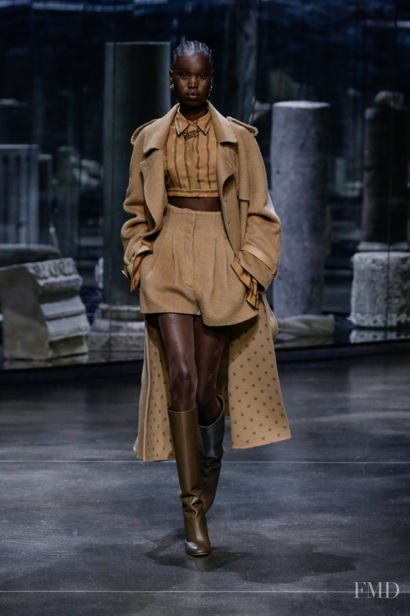 Adit Priscilla featured in  the Fendi fashion show for Autumn/Winter 2021